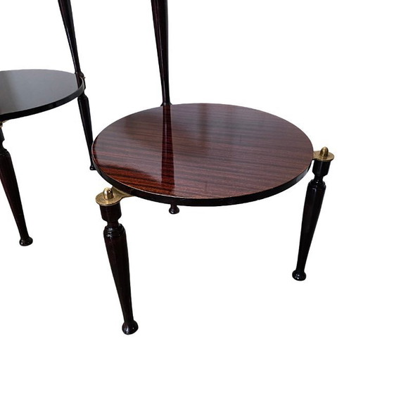 Image 1 of Modulare italienische Beistelltische aus der Mitte des 20. Jahrhunderts, 1950er Jahre