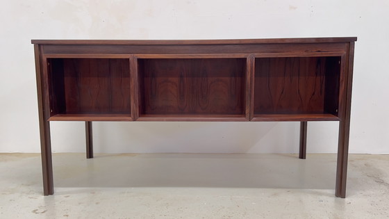 Image 1 of Bureau en bois de rose par Kai Kristiansen pour FM Møbler.