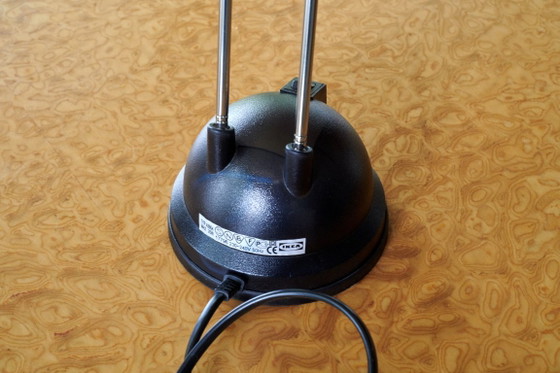 Lot de 3x Lampes Télescopiques Vintage IKEA Espressivo (années 90) – Lampes de bureau, Plastic, Chrome (photo 12 of 15)