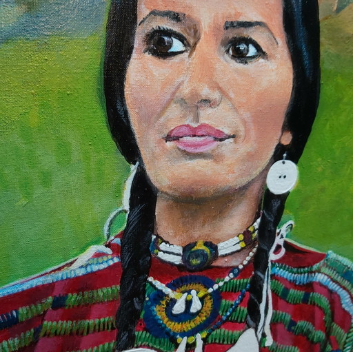 Nez Percé, gebürtiger Inder, 2003 in Washington, USA 