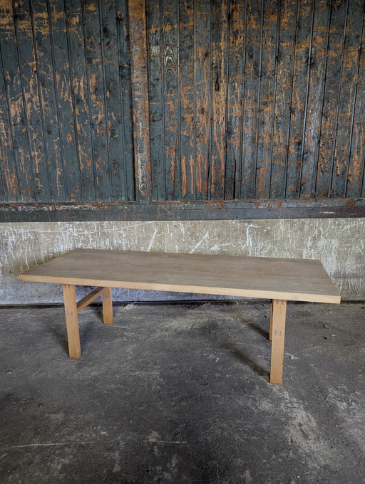 Table basse vintage en chêne, Danemark