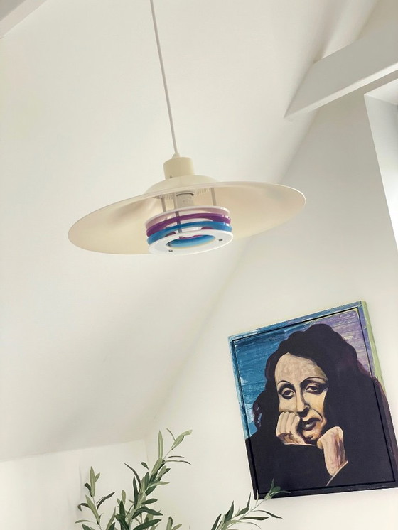 Image 1 of vintage Deens Design LAMP Mid Century Space Scandinavisch