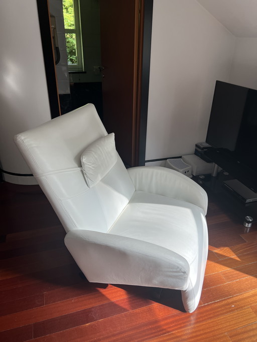 sedia in pelle vintage