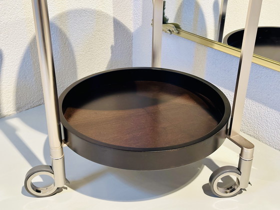 Image 1 of Table d'appoint Giorgetti Chi Wing Lo 60960 EOS à roulettes