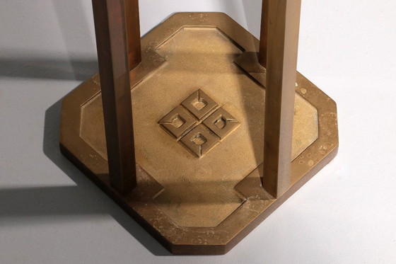 Image 1 of Rare Peter Ghyczy T18 Side Tables, 1970s Design 73 cm high