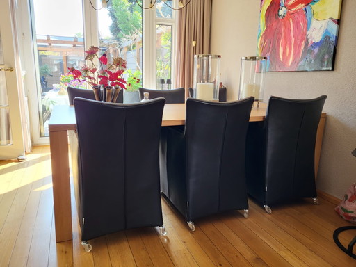 6 dining room chairs and table