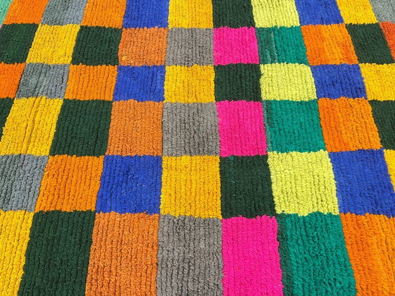 Image 1 of Berber Rug - 245 cm x 150 cm - colored Wool
