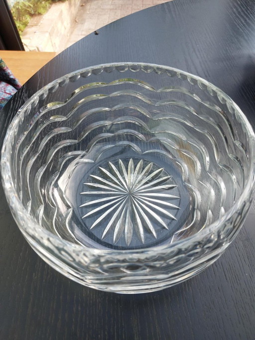 Bol en cristal vintage – schalen, Crystal