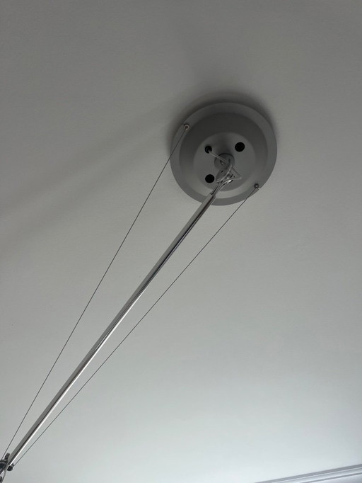 ARTEMIDE Tolomeo Sospensione Decentrata mit Pergament Schirm 42cm