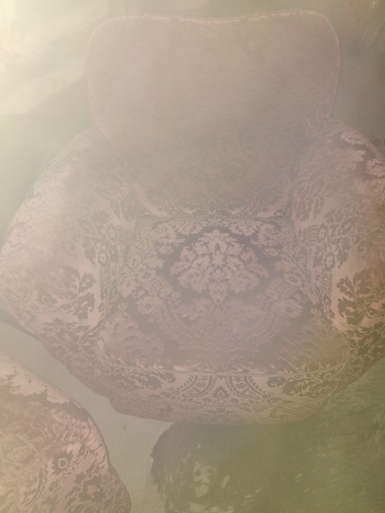 Image 1 of Fauteuil velours 