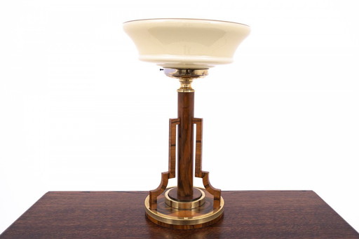Art Deco table lamp, Poland, 1950s.