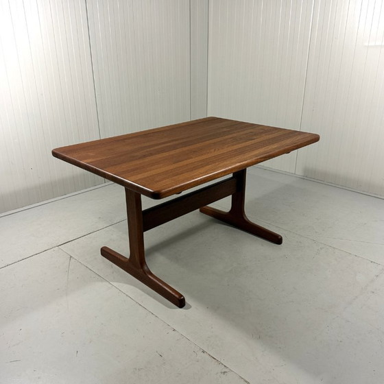 Esstisch aus massivem Teakholz, Dänemark – Esstische, Wood (photo 19 of 20)