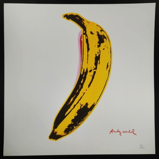 Litografia in edizione limitata di Andy Warhol, realizzata da CMOA e numerata a matita.