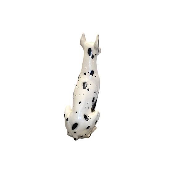 Image 1 of Grote Italiaanse vintage keramiek Harlekijn dog, jaren 70/80
