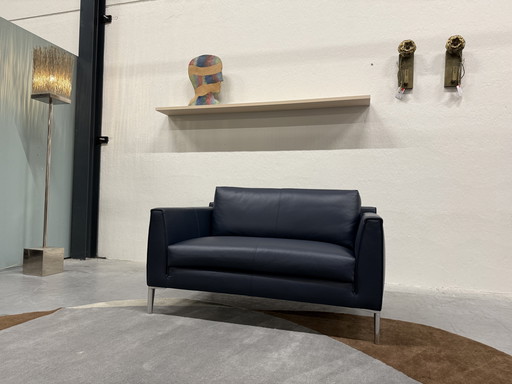 Design on Stock Heelz Loveseat Blauw leer 130