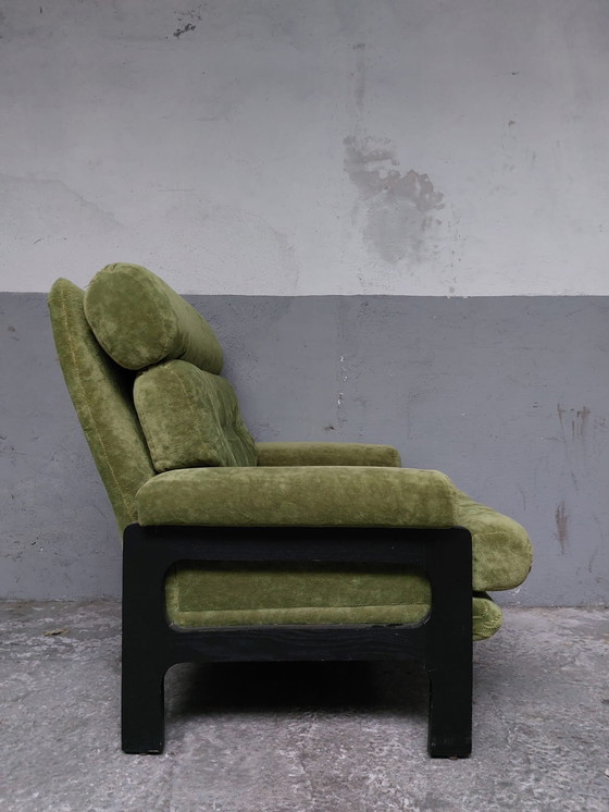 Image 1 of 2 X Mid-Century Green Relax Chairs