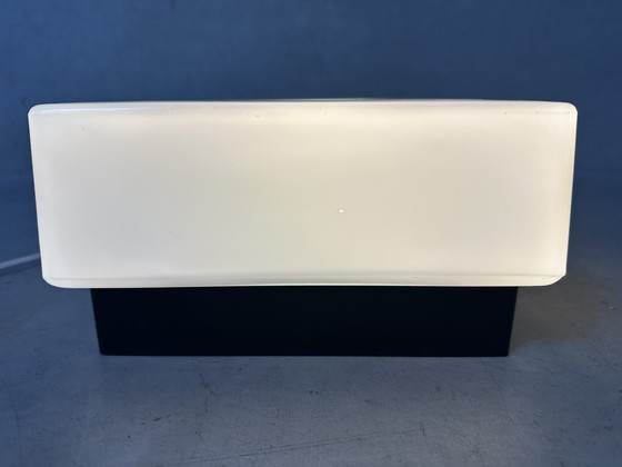 Image 1 of Lampada da soffitto vintage - bachelite e opalina