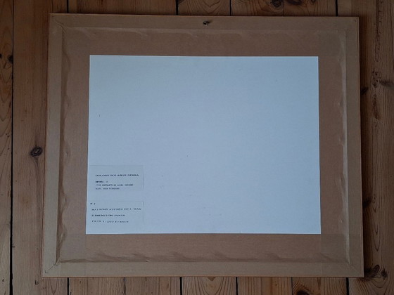 Image 1 of Origineel aquarel schilderij, gesigneerd door Dolors Bolanos, ingelijst.