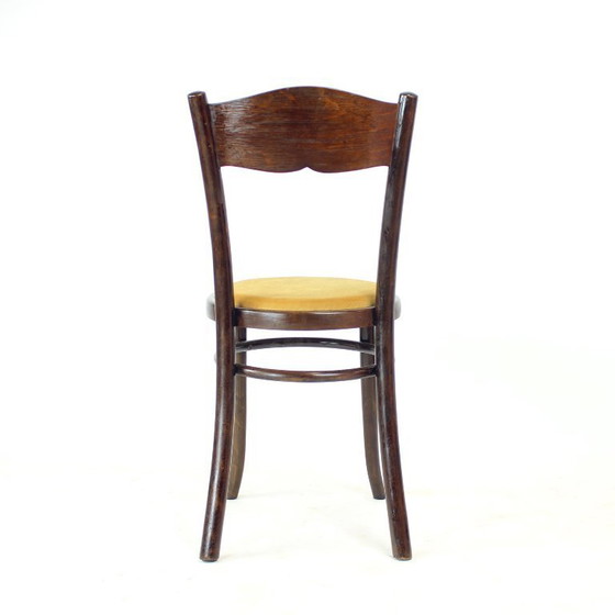 Image 1 of Chaise vintage en bois courbé, design Thonet, Tchécoslovaquie, années 1940