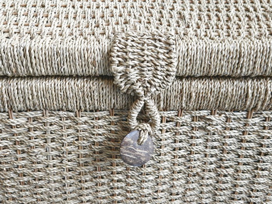 Image 1 of PRACHTIGE VINTAGE TOUWKOFFER UIT 1960 VAN DLG AUDOUX MINET JAREN 60