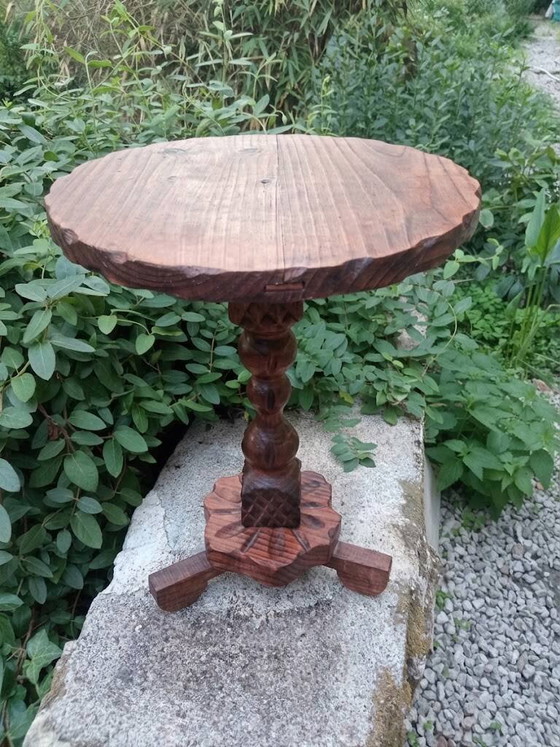 Tavolino in legno degli anni '50 – Tavolini, Wood, Vintage (photo 9 of 9)