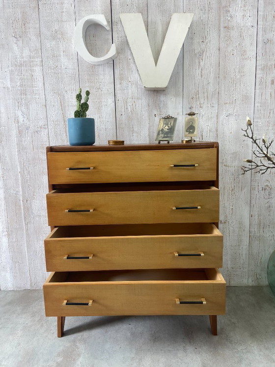 Image 1 of vintage chest of drawers