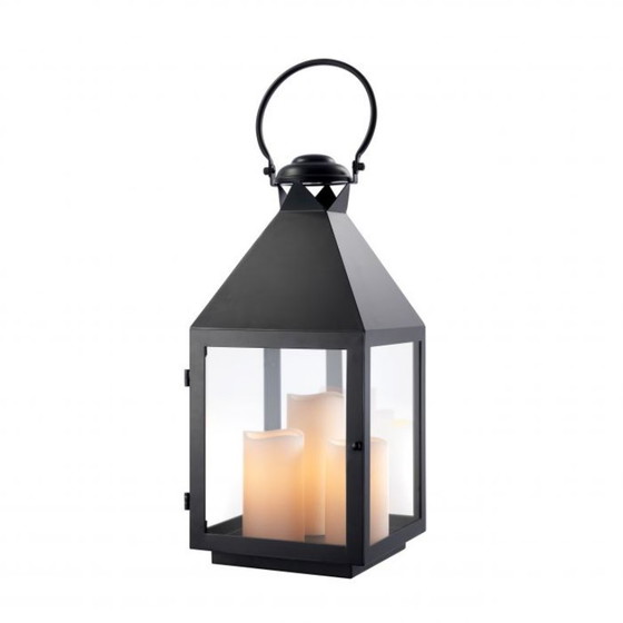 Neue Tischlampe Eichholtz Vanini, Dekorative Objekte, Metall, Glas, Schwarz (Foto 5 von 5)