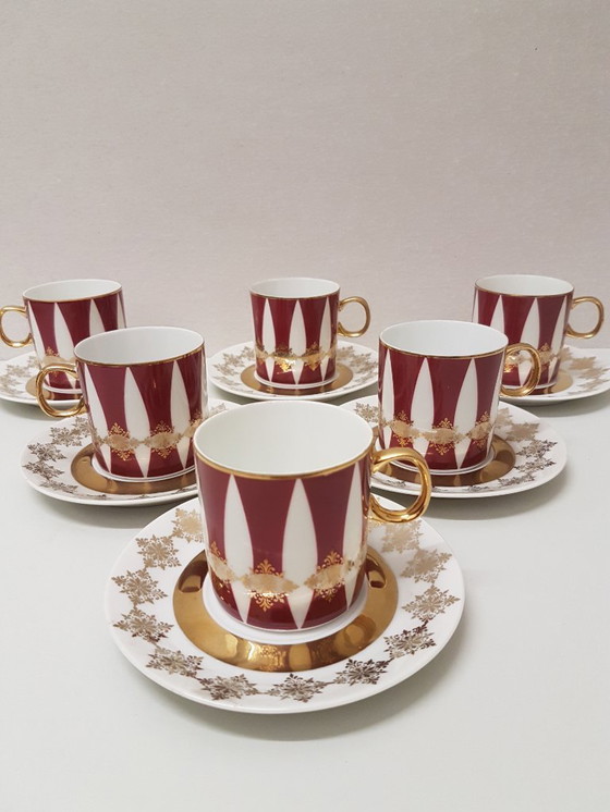 Image 1 of Coffee set "Nefertiti" design by Jaroslav Ježek 