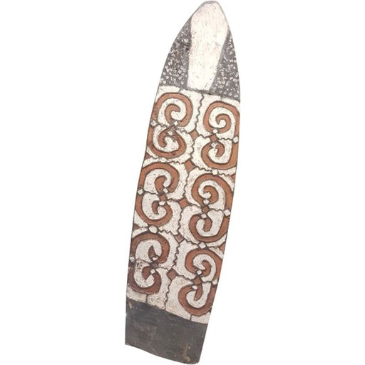 Escudo antiguo de Papúa, Guinea, 1950
