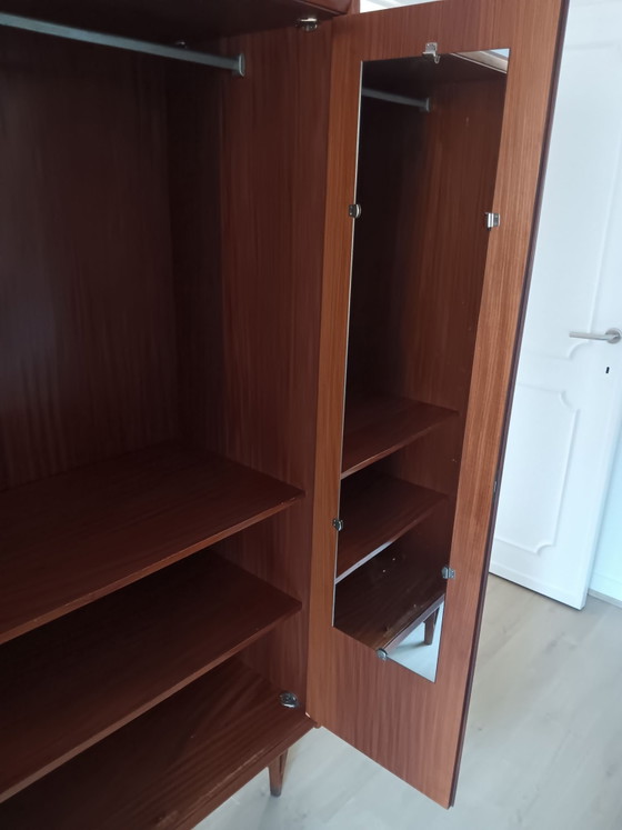 Beautiful 3-piece Mid-Century Teak Bedroom Set – Wardrobes, Wood (photo 8 of 15)