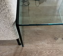 Glazen salontafel