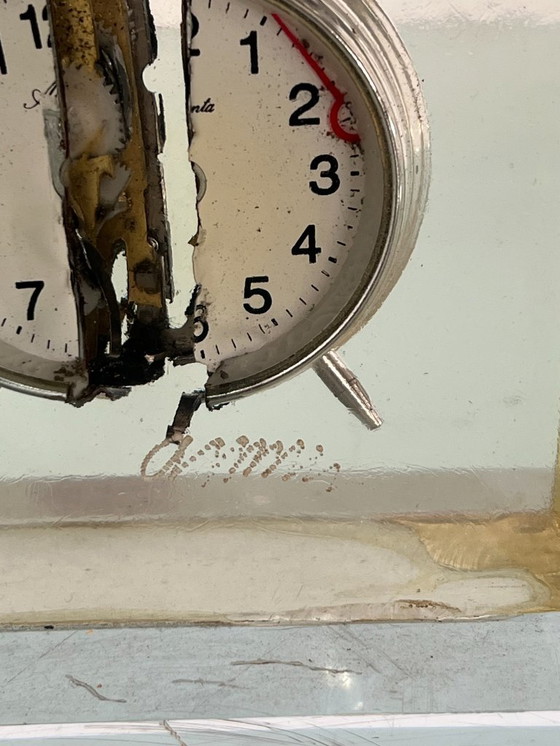 Image 1 of Fenandez ARMAN - Sculpture, Untitled (Alarm Clocks) - 43 cm - Resin - 2000