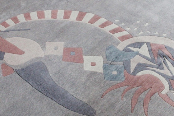 Original Modern Designer Highland Wool Rug Nepal 346 x 250 cm, Rugs & carpets, Grey (photo 6 of 9)