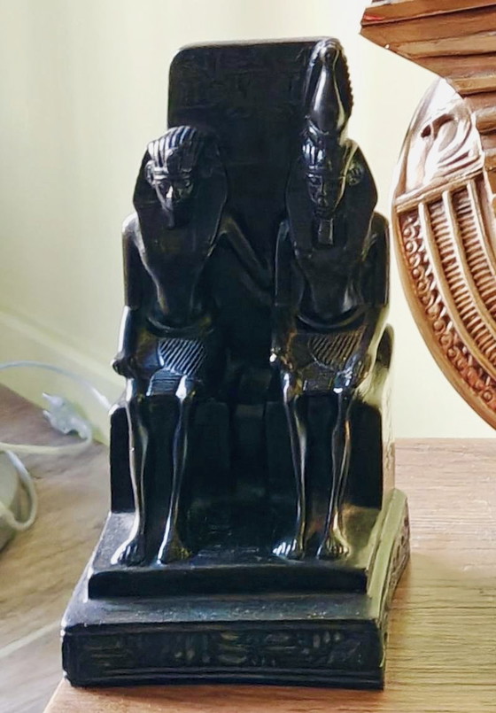 Image 1 of Lampada da tavolo vintage di Tutankhamon