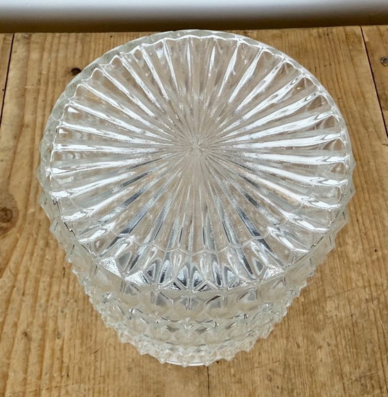 Plafonnier vintage en porcelaine blanche, années 1970 – Ceramic, Glass (photo 5 of 13)