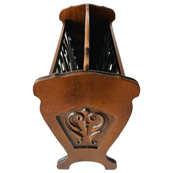 Image 1 of Portariviste vintage di metà secolo in stile art nouveau Portariviste anni '50