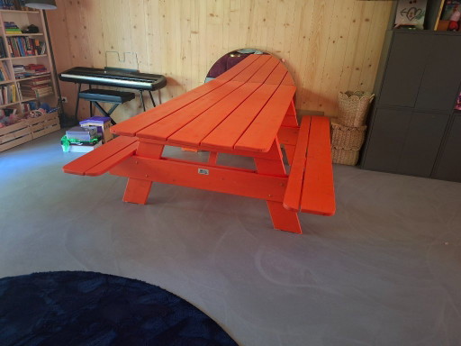 Mesa de picnic hecha a medida