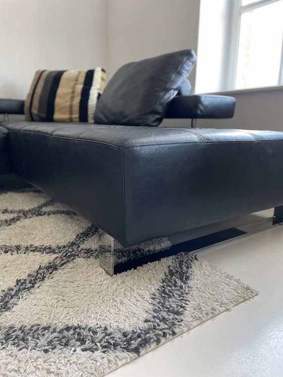 Image 1 of Divano angolare in pelle Montel Chaise Longue