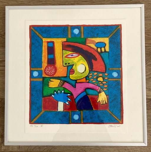 Clemens Briels - Zeefdruk HC 7/10 V