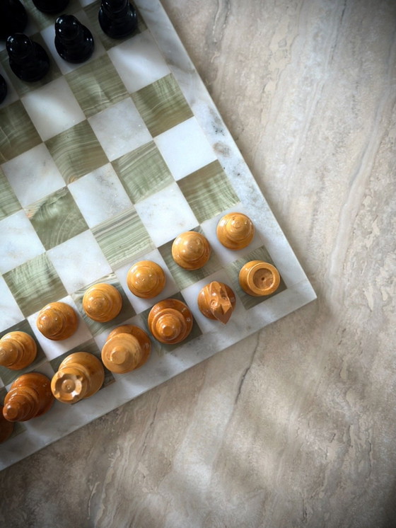 Marmor Schachbrett – Dekorative Objekte, Marble (photo 3 of 6)