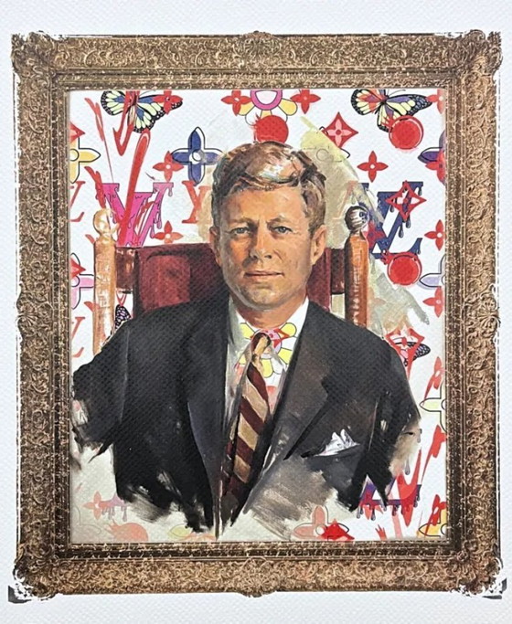 Image 1 of Muerte en Nueva York - John F. Kennedy y Louis Vuitton - Edición limitada con certificado
