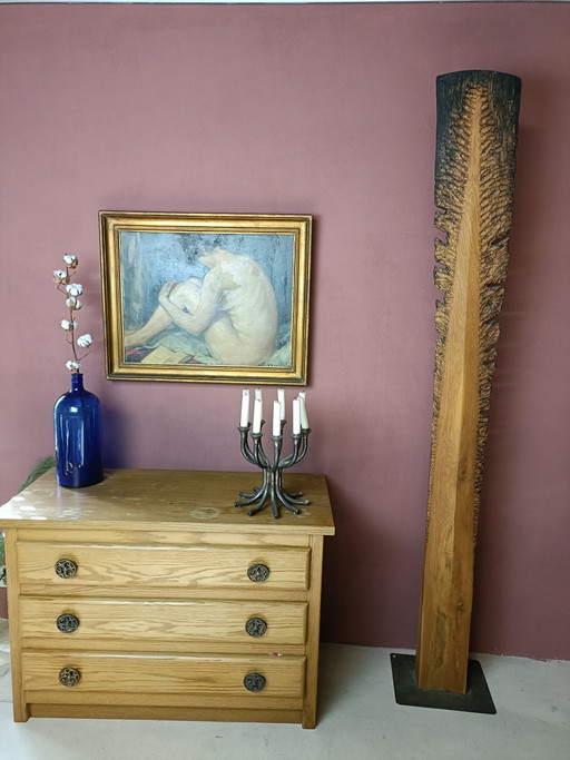 Totem en bois