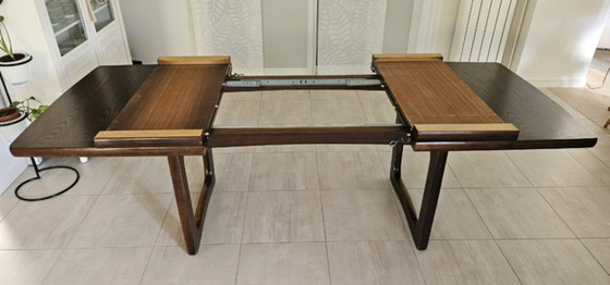 Image 1 of Large extendable vintage dining table 155–235 cm – 1970s design