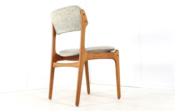 Image 1 of Set of 4 Erik Buch chairs O.D. Mobler model 49 vintage Danish