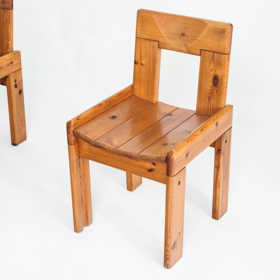 Vintage Table and Chairs Designed by Silvio Coppola for Fratelli Montina – Dining set, Wood (photo 10 of 14)