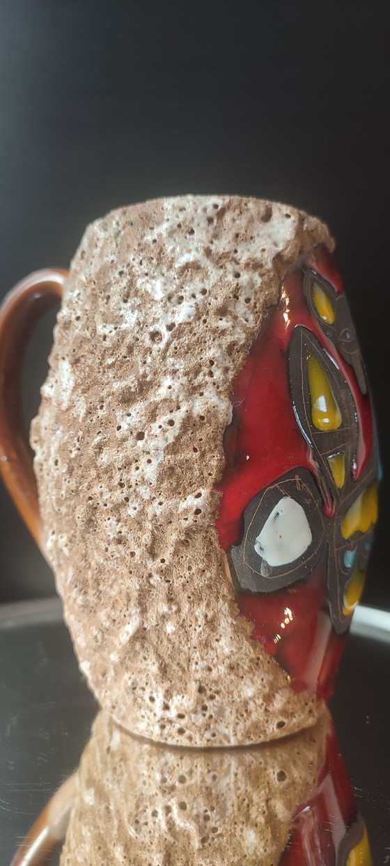 Image 1 of Céramique Italienne Luigi SANTI (1907-1981) Décor Zoomorphe
