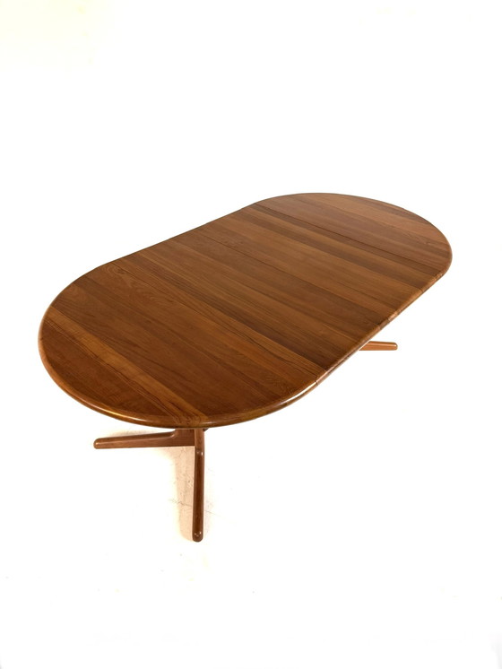 Image 1 of Vintage extendable Danish dining table, Glostrup Møbelfabrik '70
