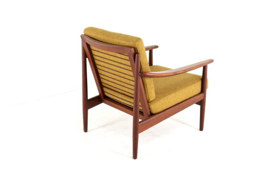 Image 1 of Vintage fauteuil  'Bamberg' nieuw gestoffeerd