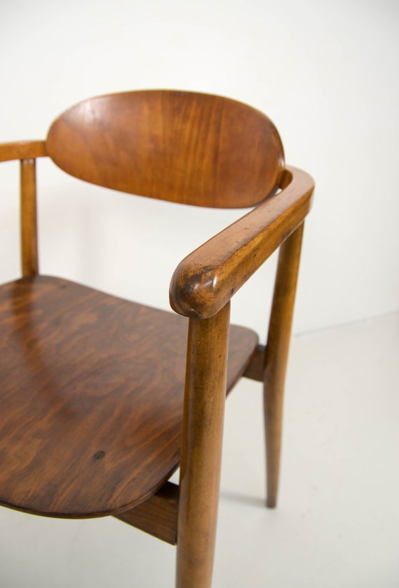 Image 1 of Antonín Suman TON eetkamerstoel, Tsjechoslowakije, 1966