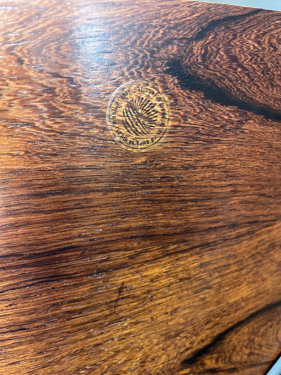 Image 1 of Sillón Vitra Eames con otomana - Palisandro - Cuero color coñac